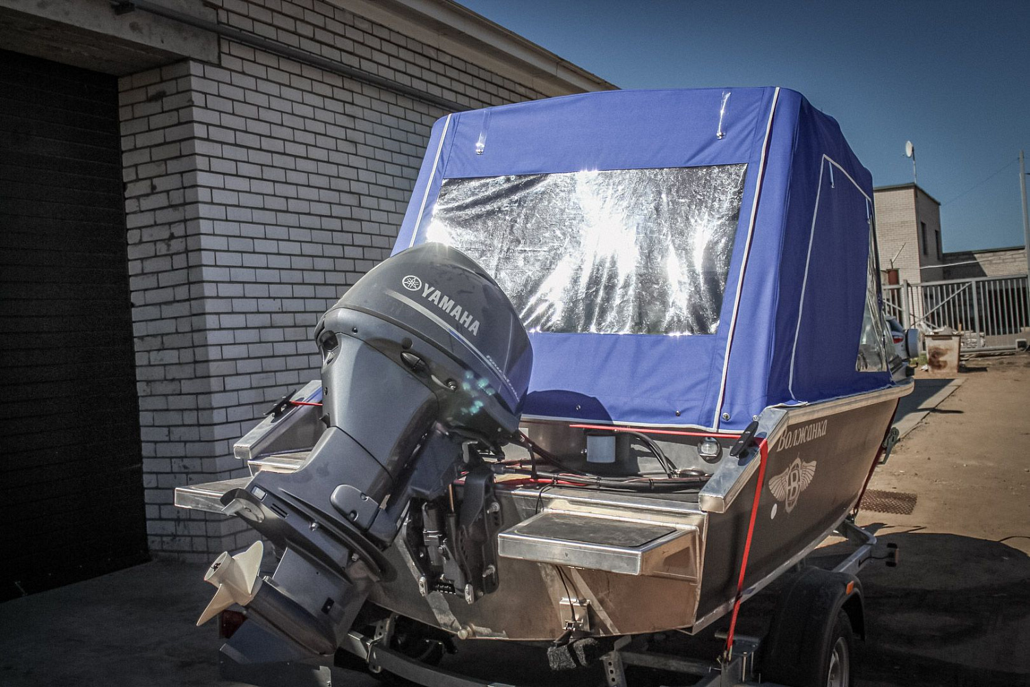 (2016) Волжанка 46 Фиш индивидуальный тент